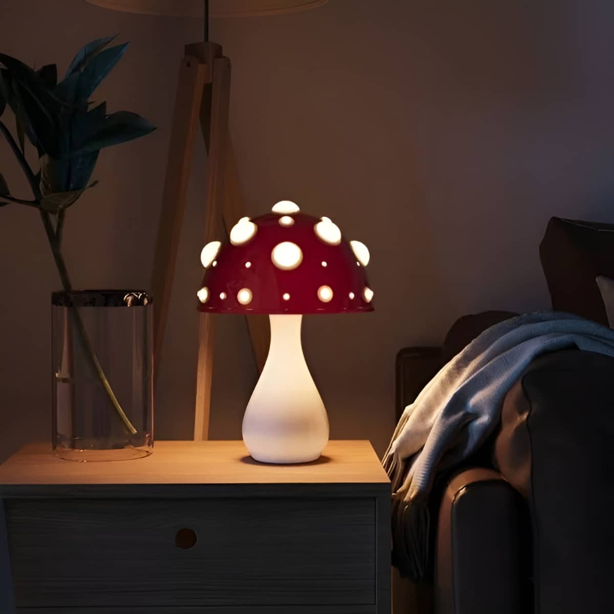Decorative Small Mushroom LED Night Light