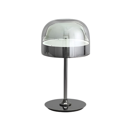 Equatore Modern LED Colored Glass Table Lamp for Bedroom