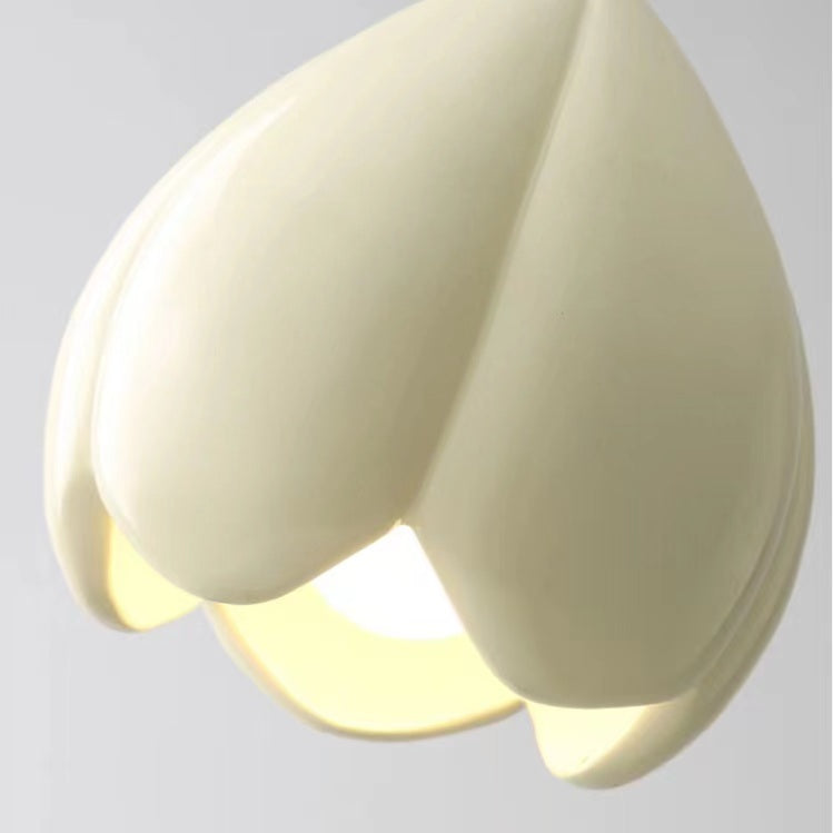 French Design Flower Bud Bedroom Pendant Light