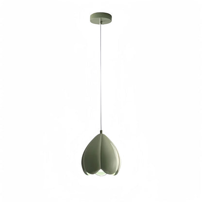 French Design Flower Bud Bedroom Pendant Light