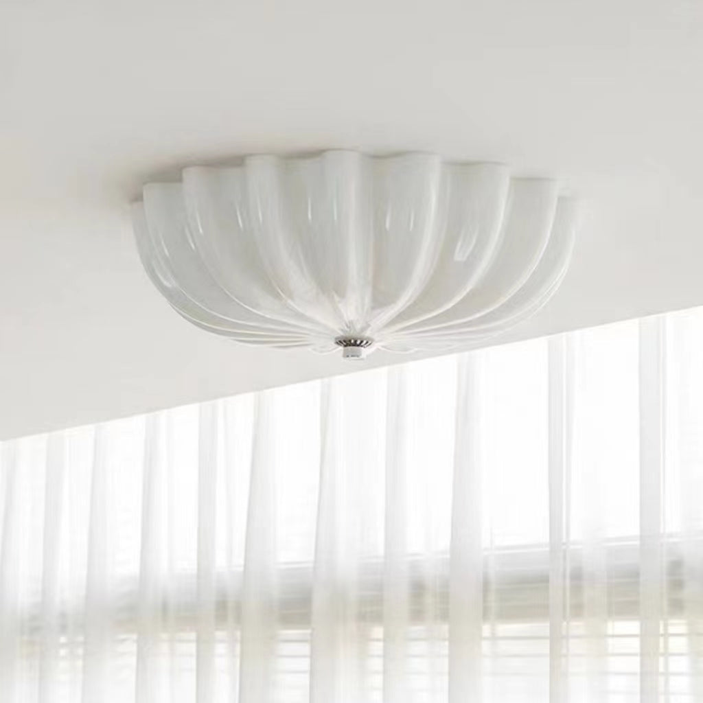 French Style Murano Retro Glass Ceiling Light