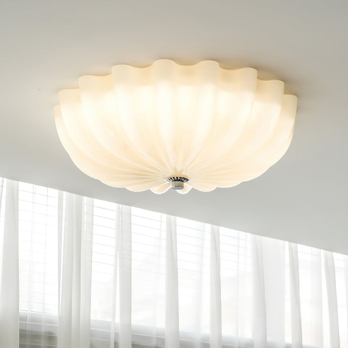 French Style Murano Retro Glass Ceiling Lamp