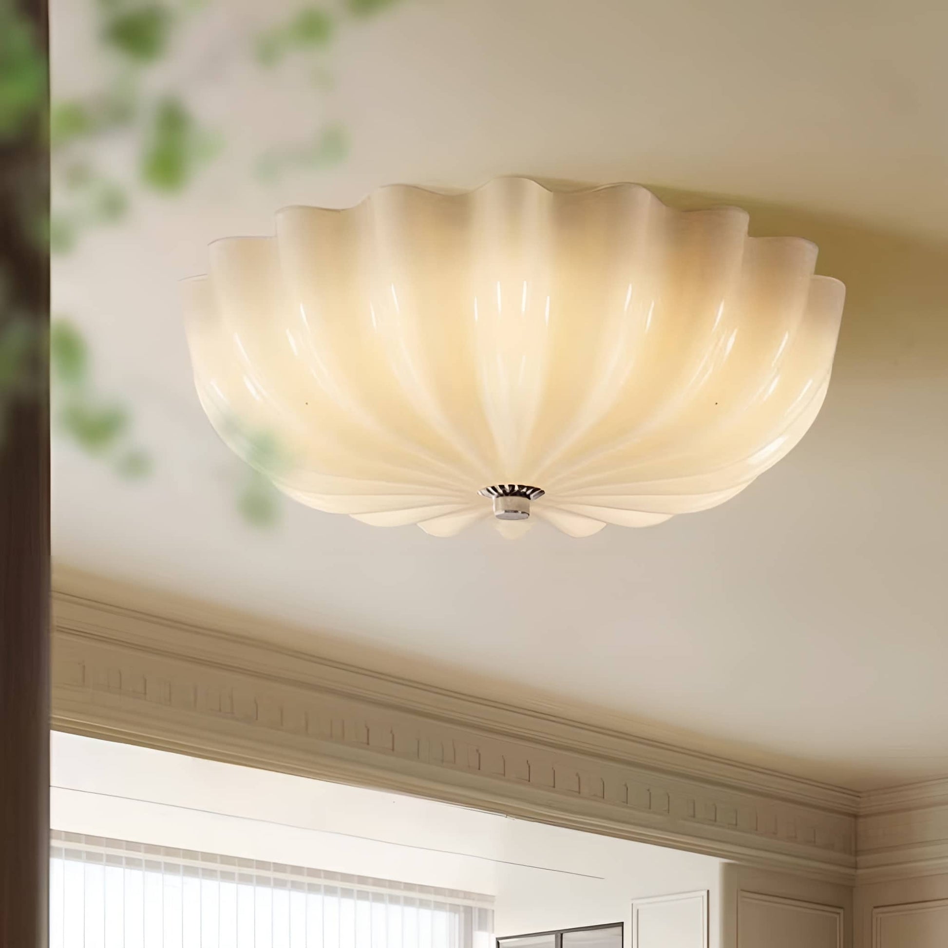 Italian Style Murano Retro Glass Ceiling Light