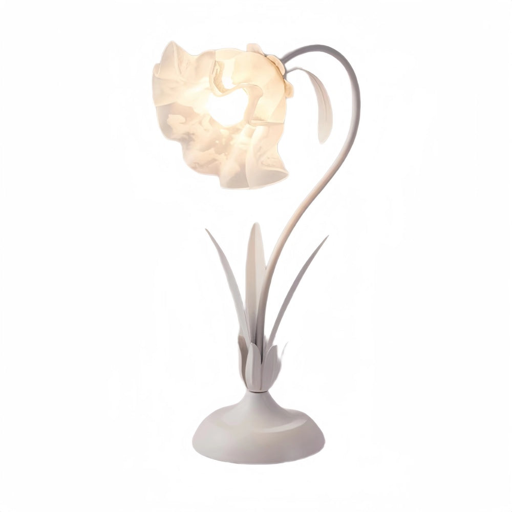 French Tiffany Flower Table Light