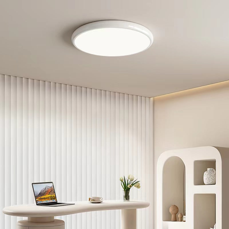 French Bauhaus Design Round Ceiling Light