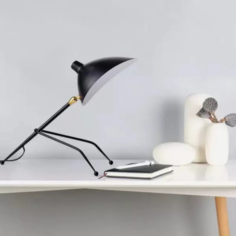 Industral Serge Mouille Metal Table Light