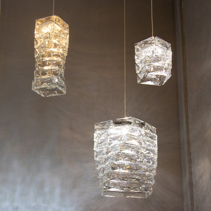 Irregular Leuchten Postmodern Crystal Pendant Lamp