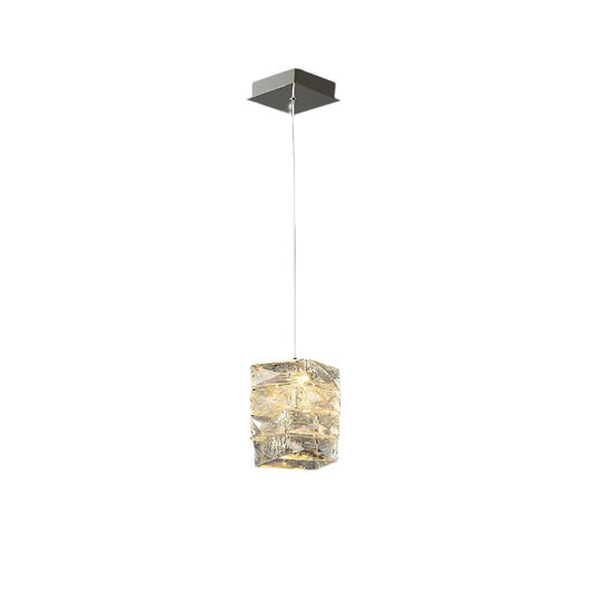 Irregular Crystal Pendant Light