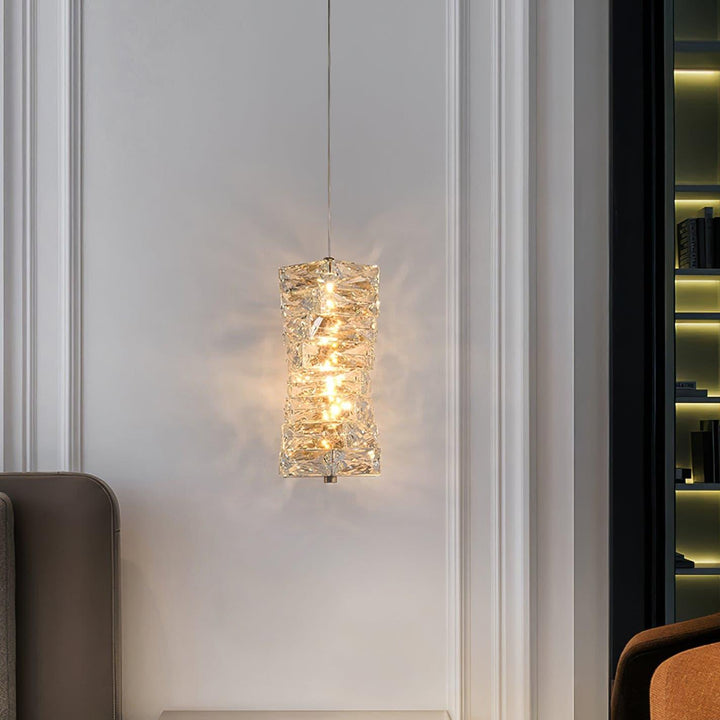 Irregular Postmodern Crystal Pendant Light