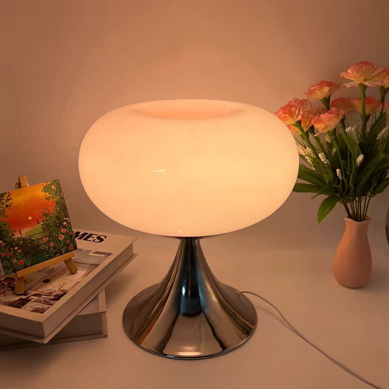 Italian Creative Bauhaus Donut Glass Table Lamp