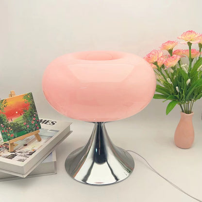 Italian Creative Bauhaus Donut Glass Table Lamp