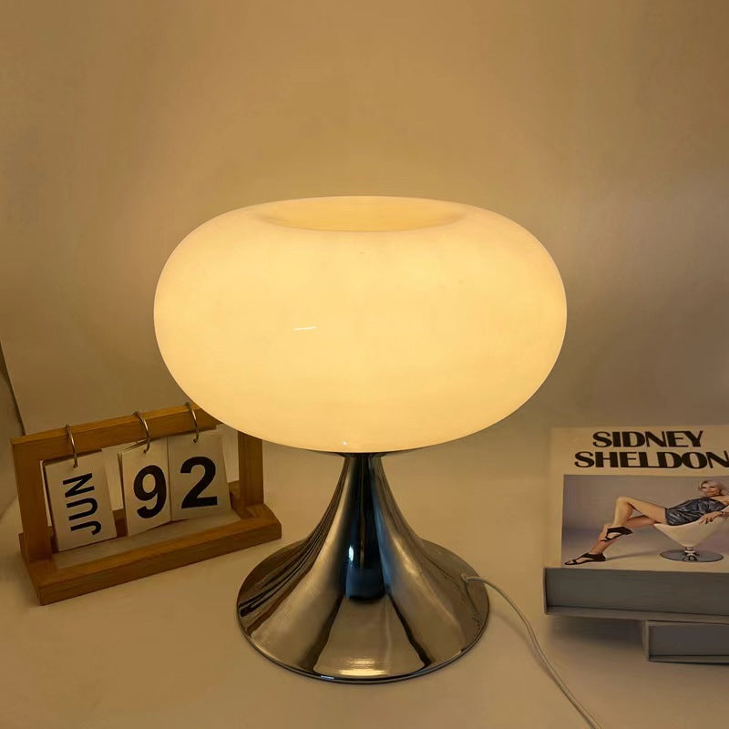 Italian Creative Bauhaus Donut Glass Table Lamp