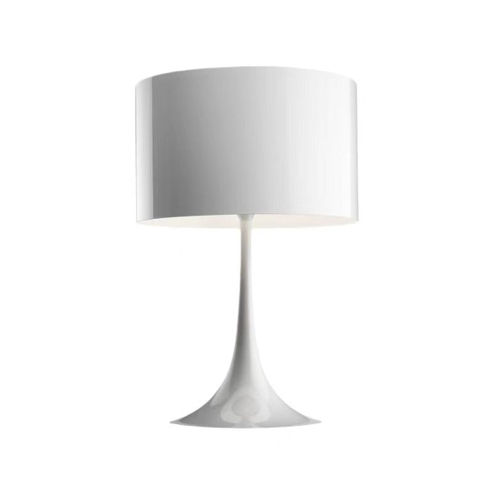 Italian Design Spun Metal Table Lamp