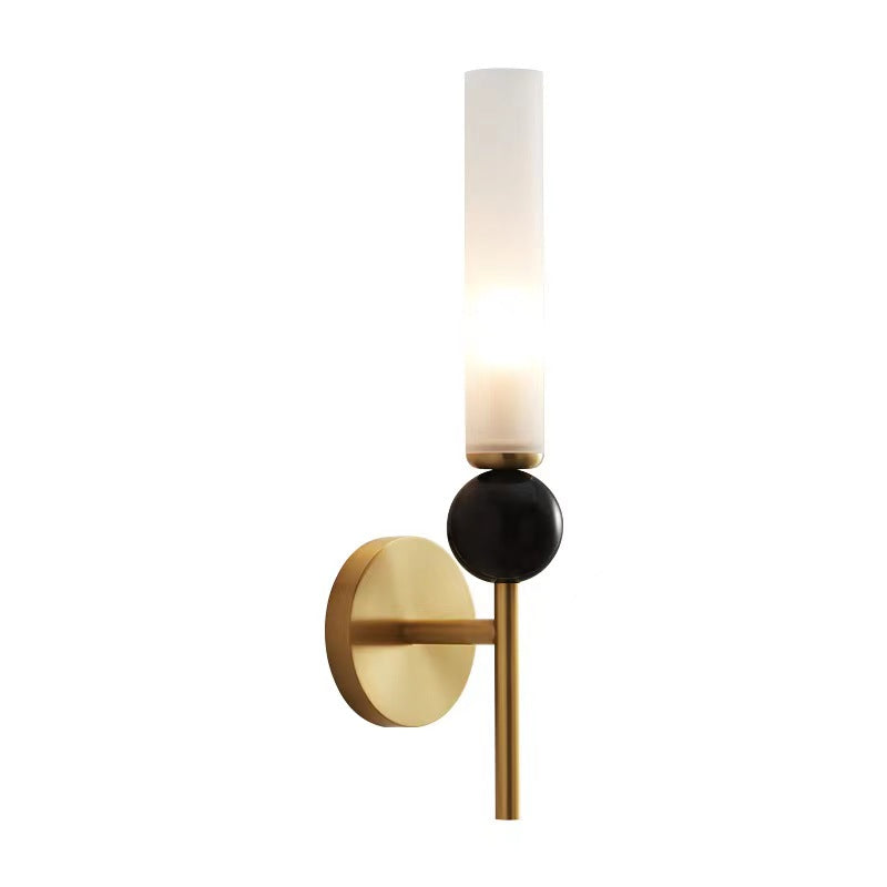 Italian Luxury Marble Brass Wall Lamp