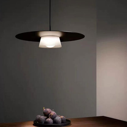 Italian Simple Creative Round Disc Pendant Lamp