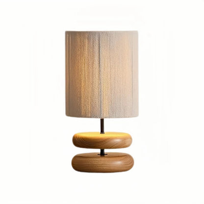 Japanese Style Retro Wooden Table Lamp