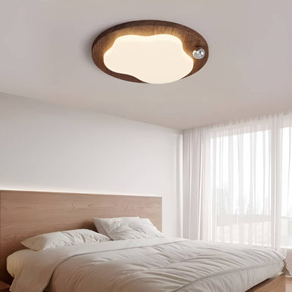 Japanese Style Cloud Shape Bedroom LED Ceiling Light