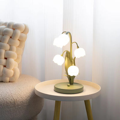 Lily Of The Valley Art Deco Table Lamp