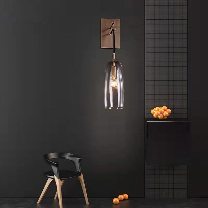 Luxury Modern Creative Copper Wall Lamp