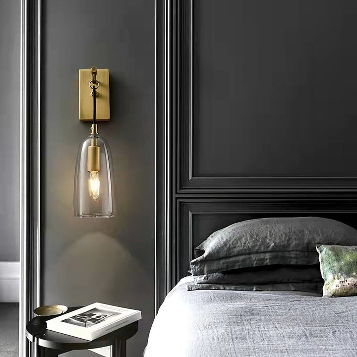 Luxury Modern Creative Copper Wall Lamp