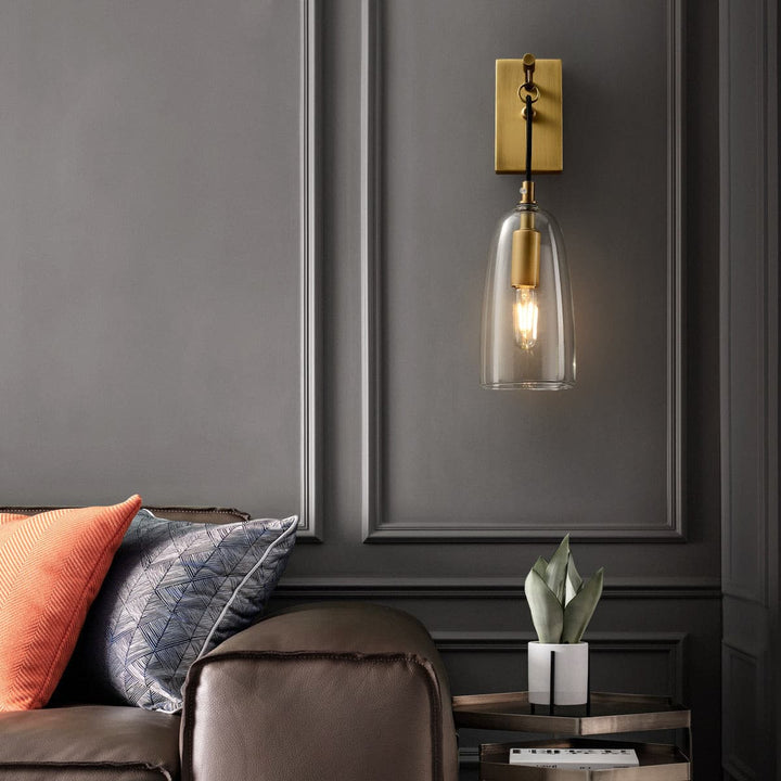 Luxury Modern Creative Copper Wall Lamp