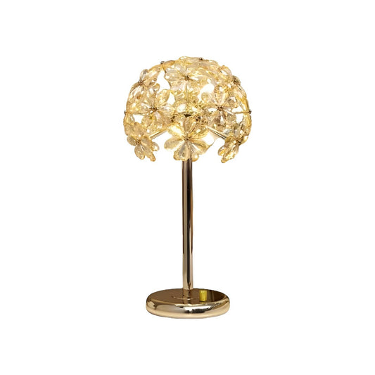 Luxury Dandelion Flower Crystal Table Lamp