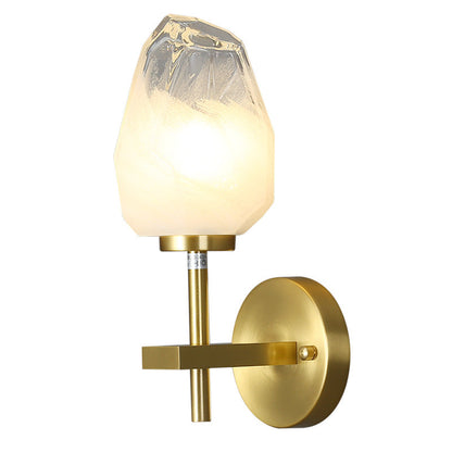 Luxury Glass Creative Copper Wall Lamp