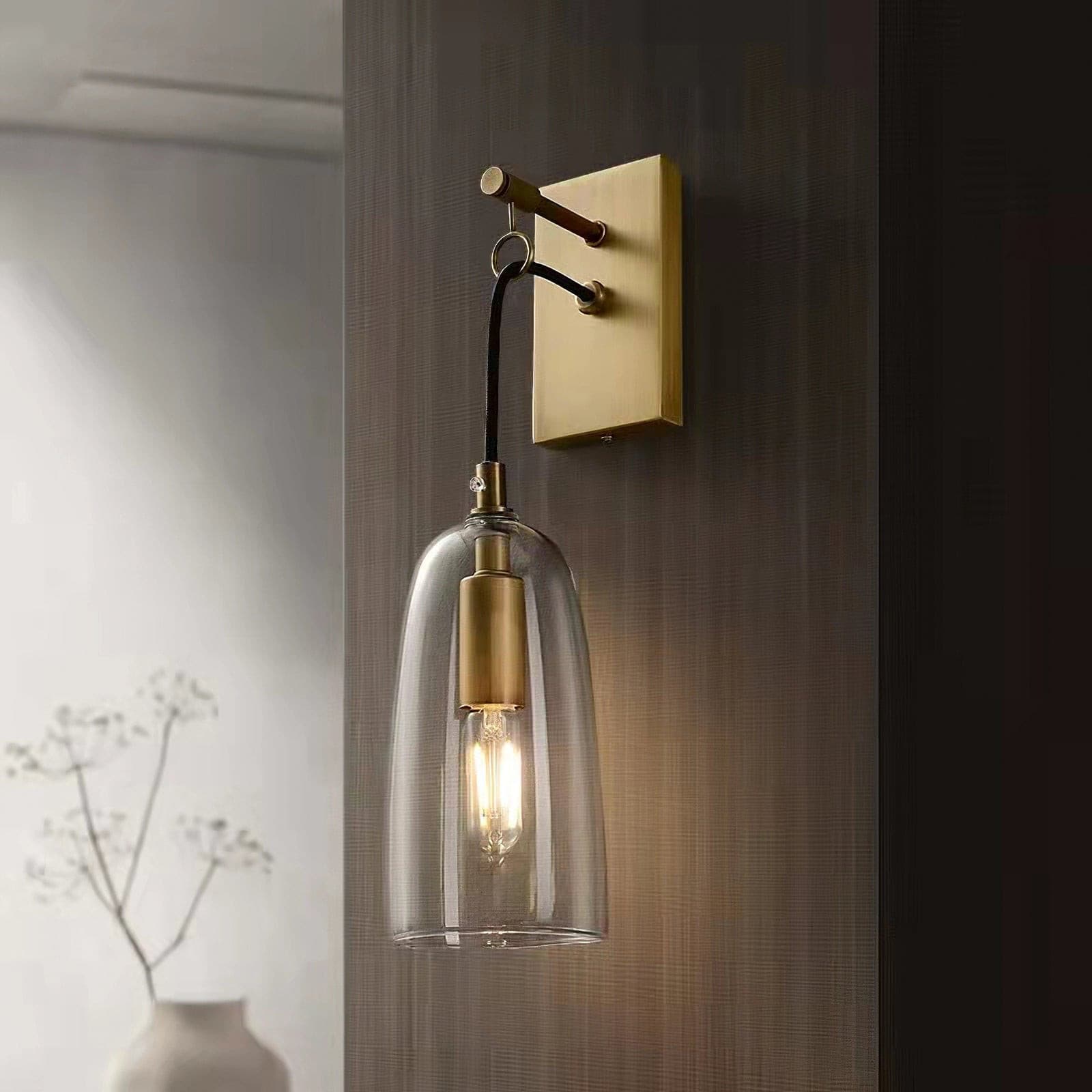 Luxury Modern Creative Copper Wall Light