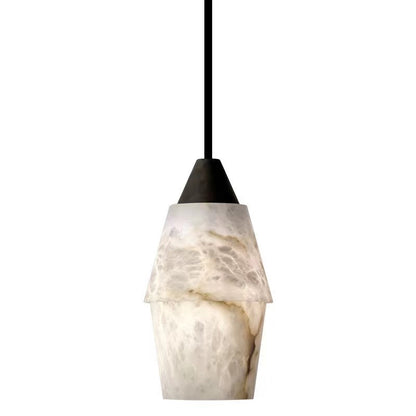 Luxury Spanish Natural Alabaster Pendant Lamp