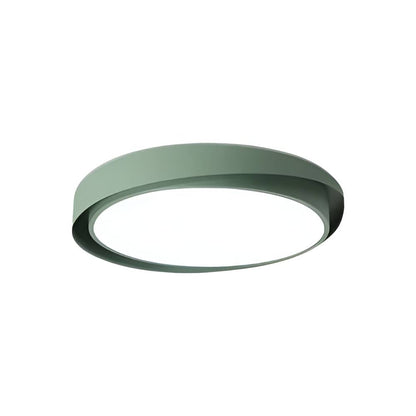 Macaron Bunte runde Deckenlampe Metall
