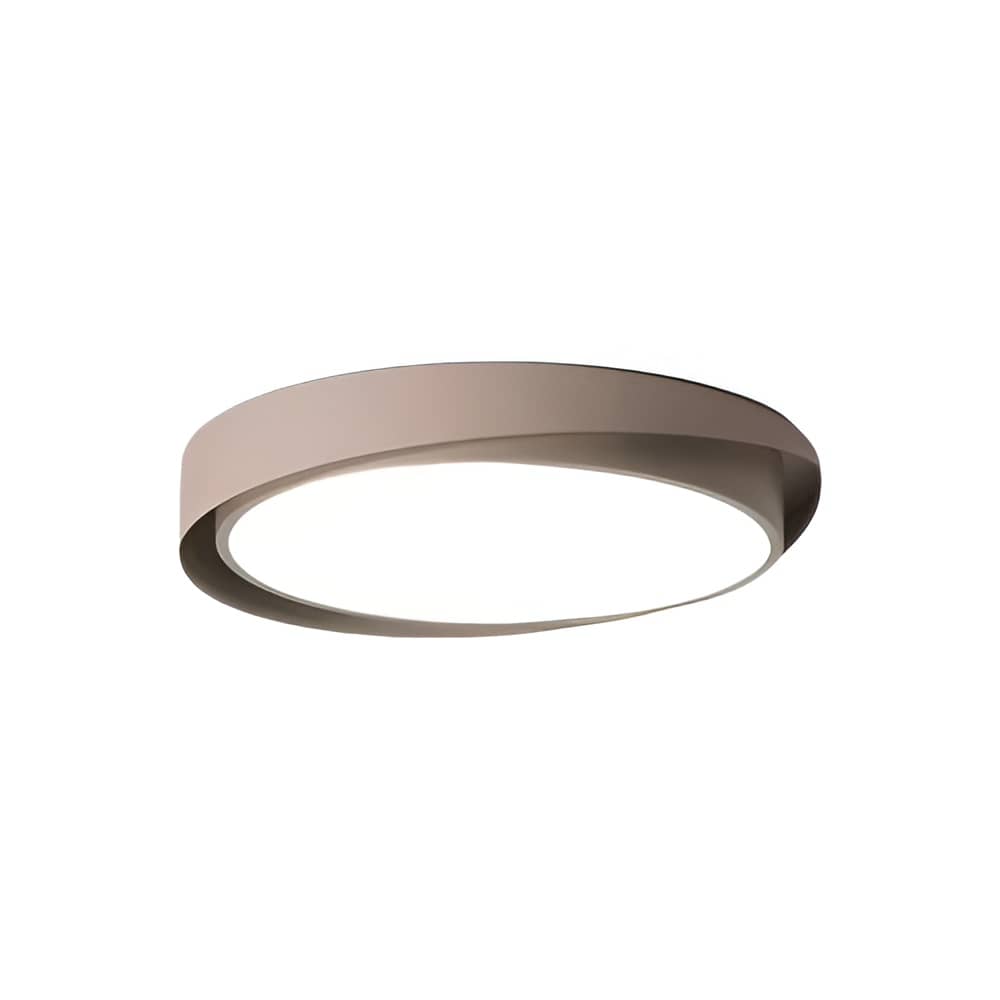 Macaron Bunte runde Deckenlampe Metall