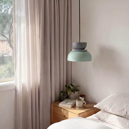 Macaron Color Block Modern Pendant Light for Kitchen Island