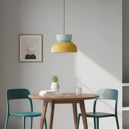 Macaron Color Block Modern Pendant Light for Kitchen Island