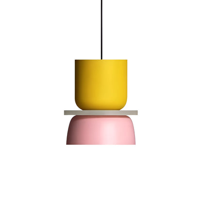 Macaron Color Block Modern Pendant Light for Kitchen Island