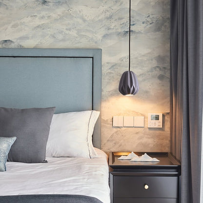 Macaron Minimalist Papaya Bedside Pendant Light