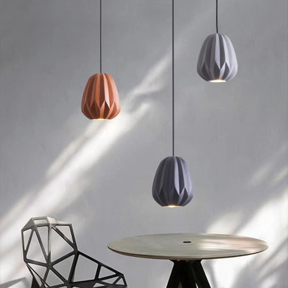 Macaron Minimalist Papaya Bedside Pendant Light