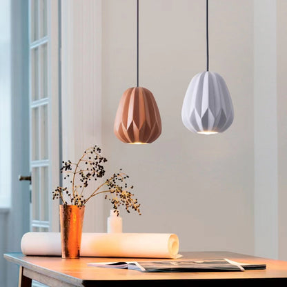 Macaron Minimalist Papaya Bedside Pendant Light
