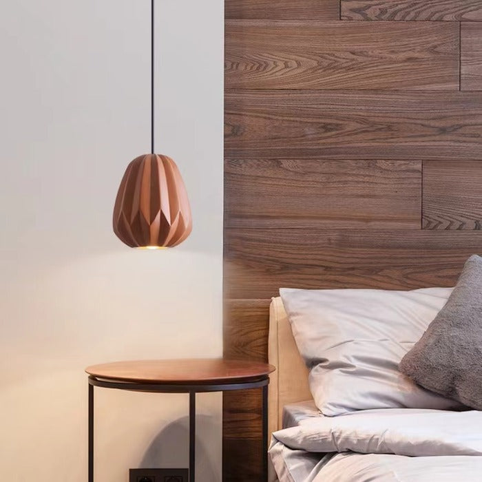 Macaron Minimalist Papaya Bedside Pendant Light