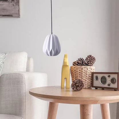 Macaron Minimalist Papaya Bedside Pendant Light