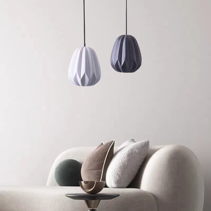 Macaron Minimalist Papaya Bedside Pendant Light