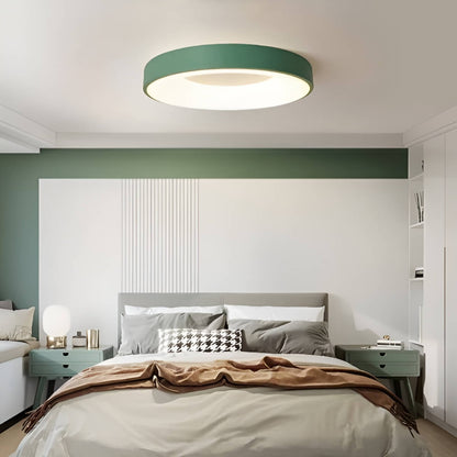 Macaron Round Acrylic LED Bedroom Ceiling Light