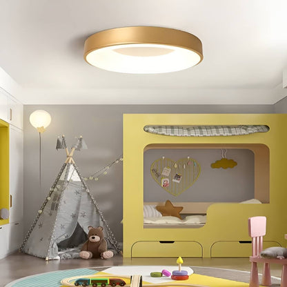 Macaron Round Acrylic LED Bedroom Ceiling Light