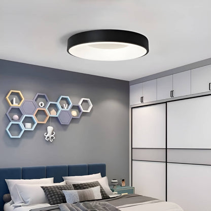 Macaron Round Acrylic LED Bedroom Ceiling Light