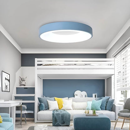 Macaron Round Acrylic LED Bedroom Ceiling Light