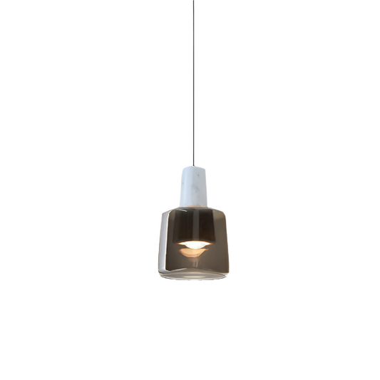Marble Glass Minimalist LED Pendant Light
