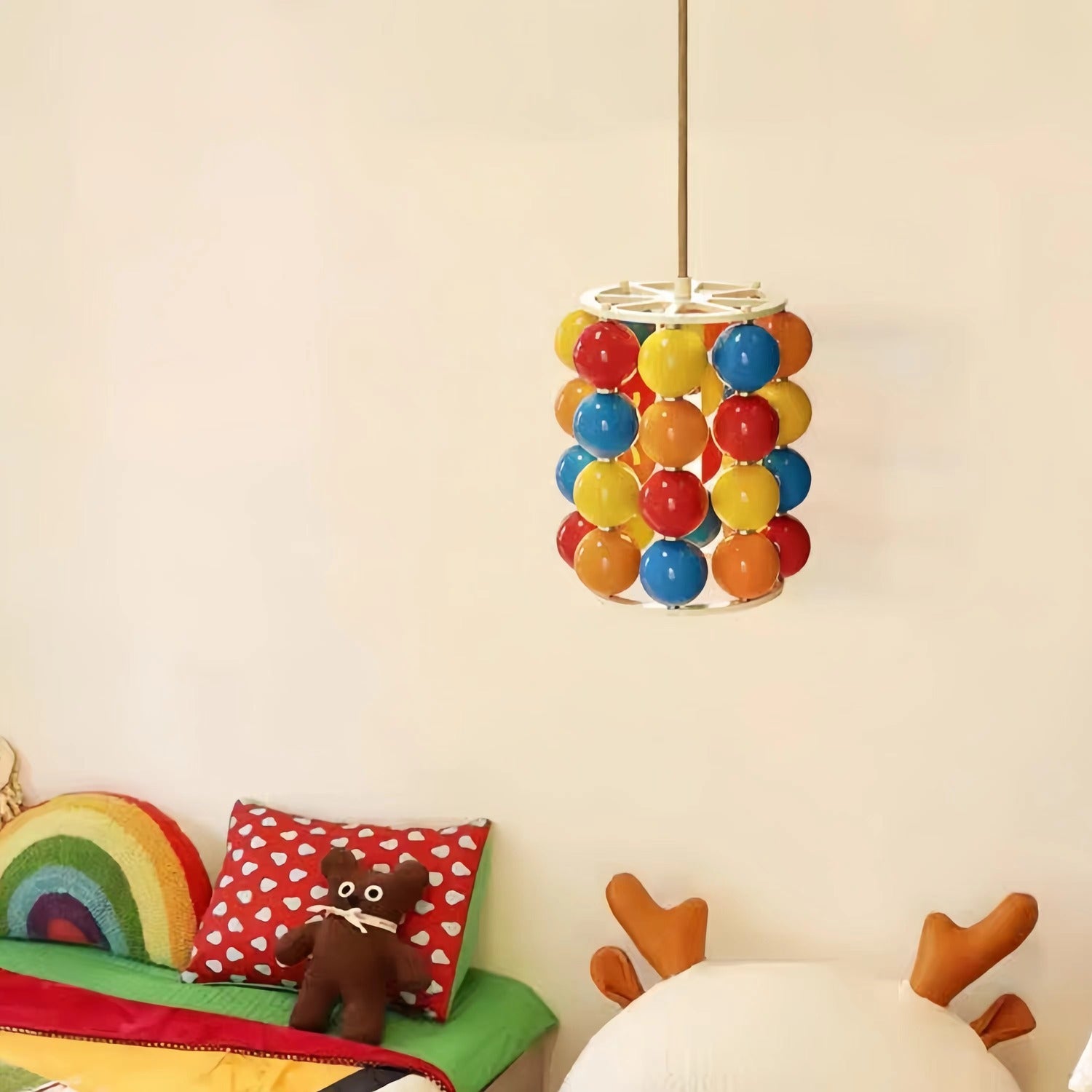 Memphis Playful Bubble Ball Pendant Light