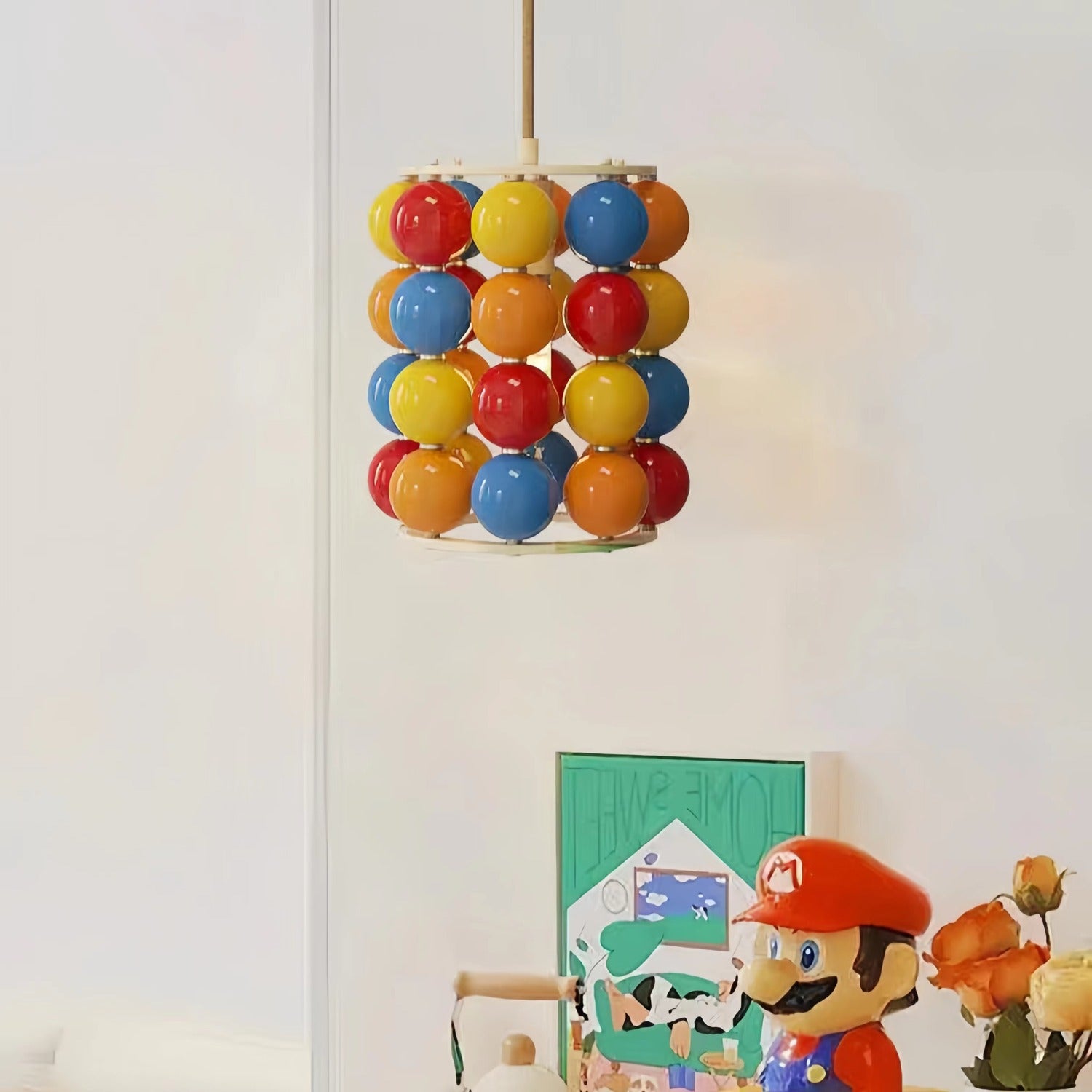 Memphis Playful Bubble Ball Pendant Light