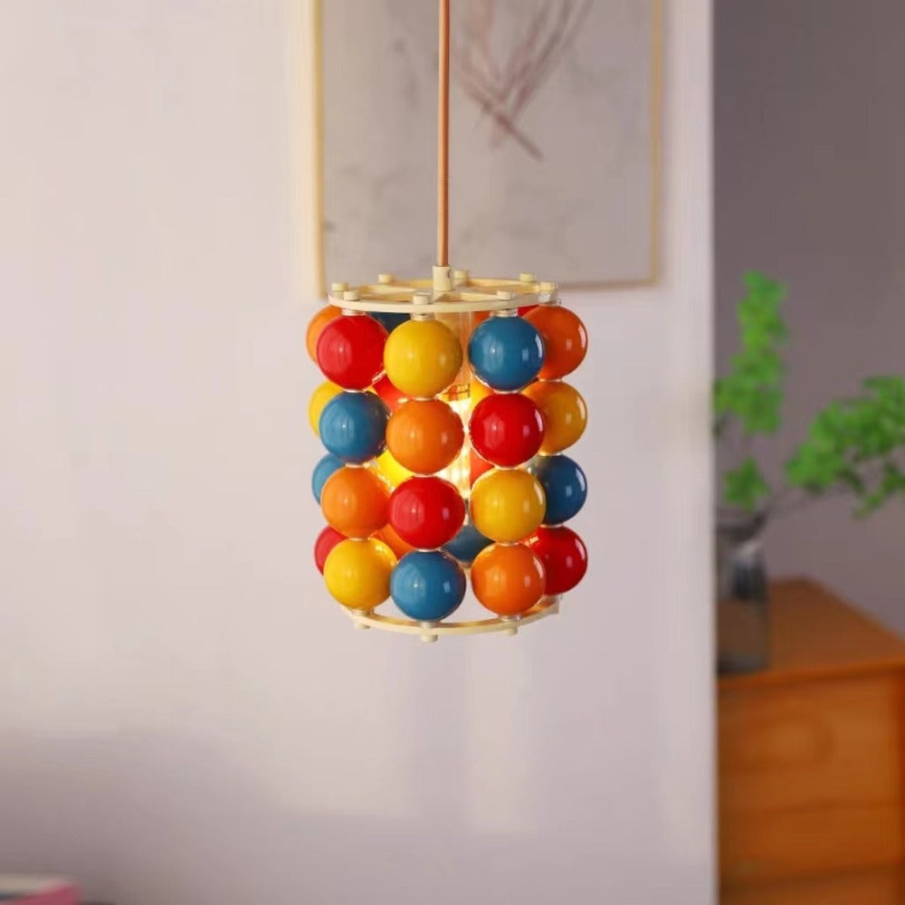 Memphis Playful Bubble Ball Pendant Light