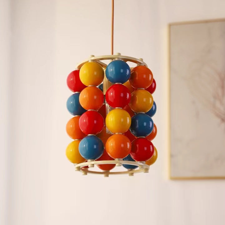 Memphis Playful Bubble Ball Pendant Light