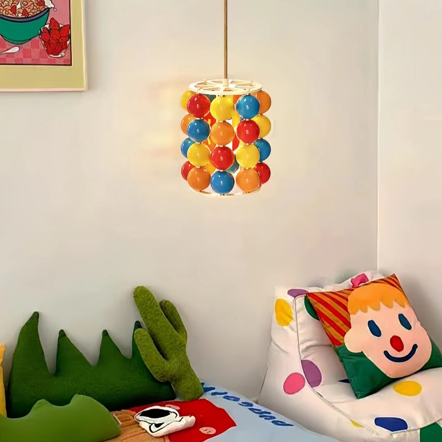 Memphis Playful Bubble Ball Pendant Light